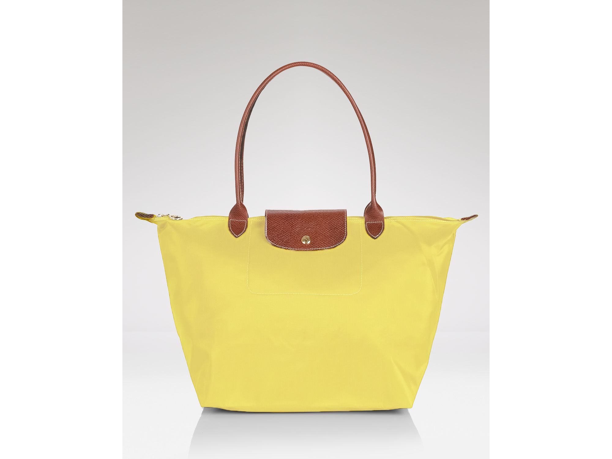longchamp le pliage large yellow