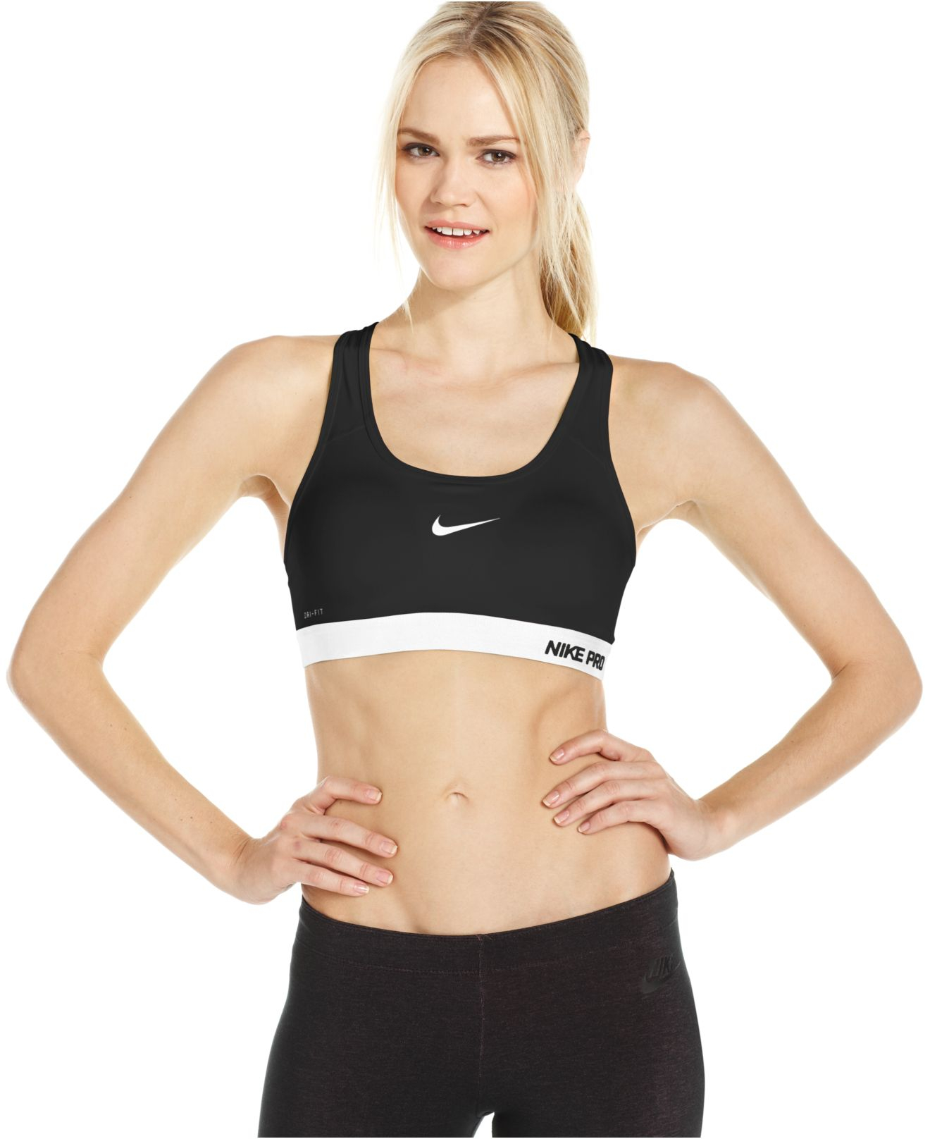 nike pro padded bra