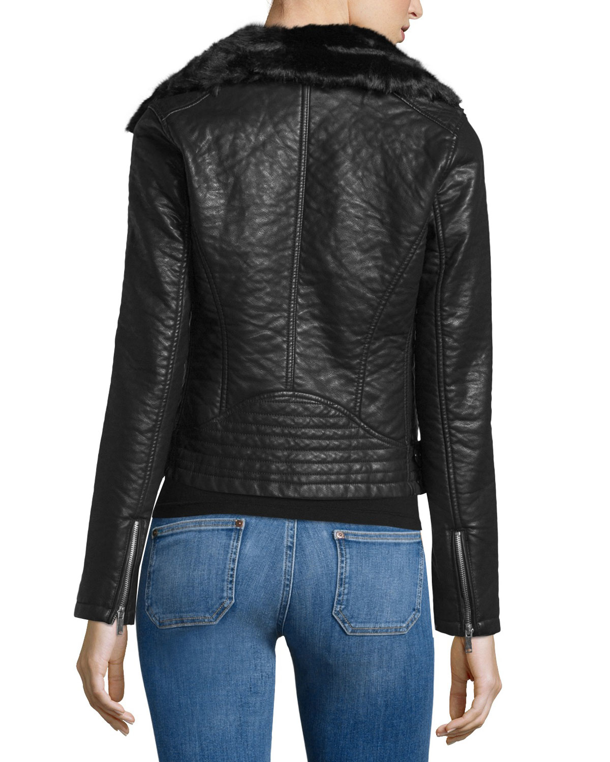 Long sleeve leather jacket Jacket long sleeve leather zara clothing