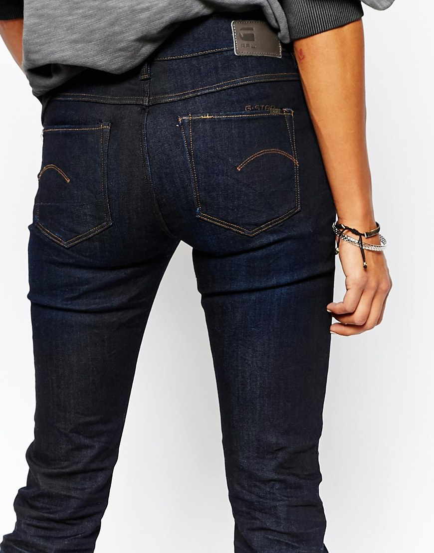 3301 contour high waist straight jeans