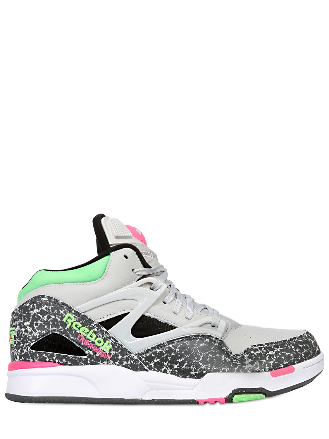 reebok pump omni lite high top sneaker