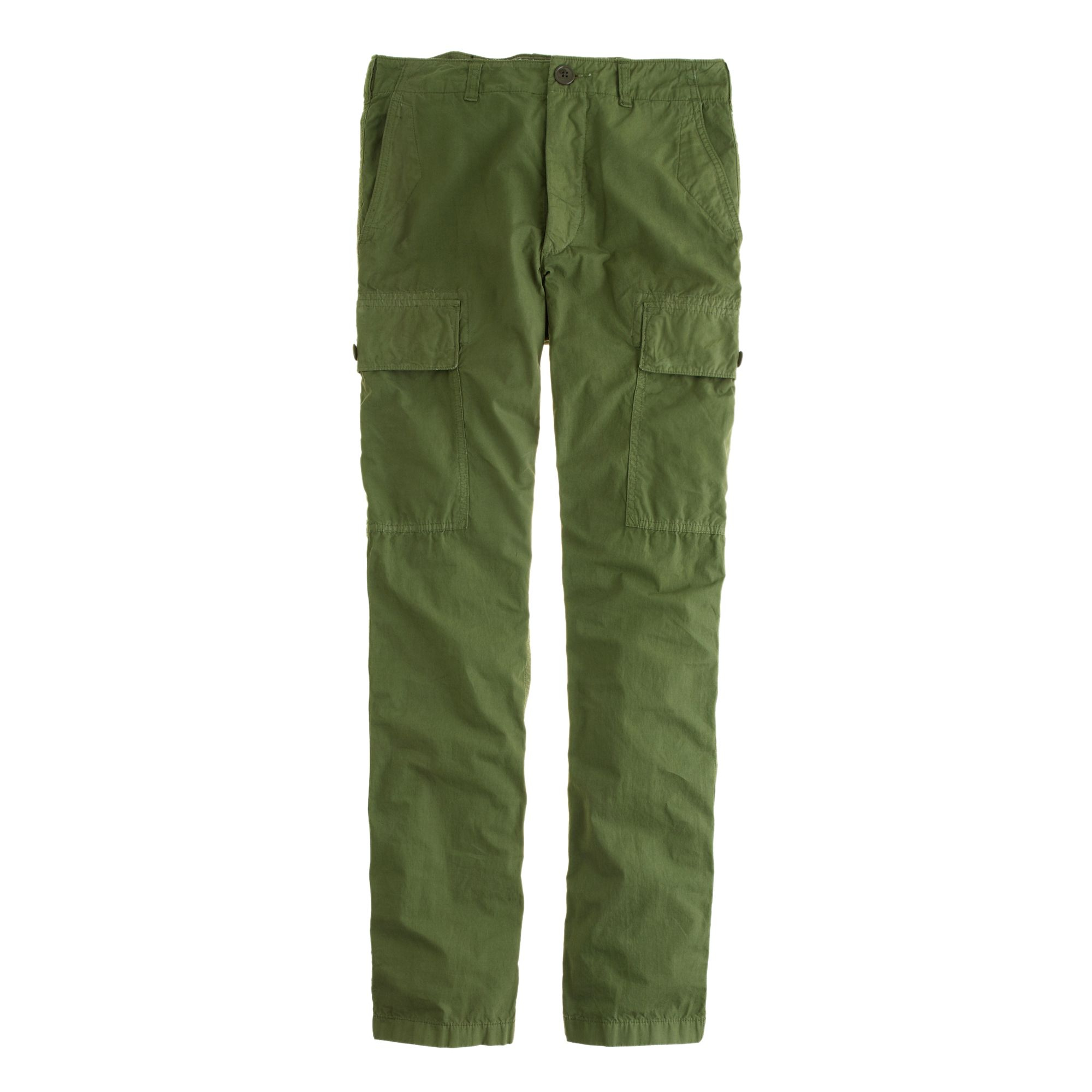 J.Crew Slim Garment Dyed Cargo Pant in Green for Men - Lyst
