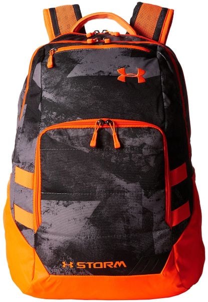 Under Armour Ua Camden Backpack in Orange for Men (Graphite/Black Blaze ...
