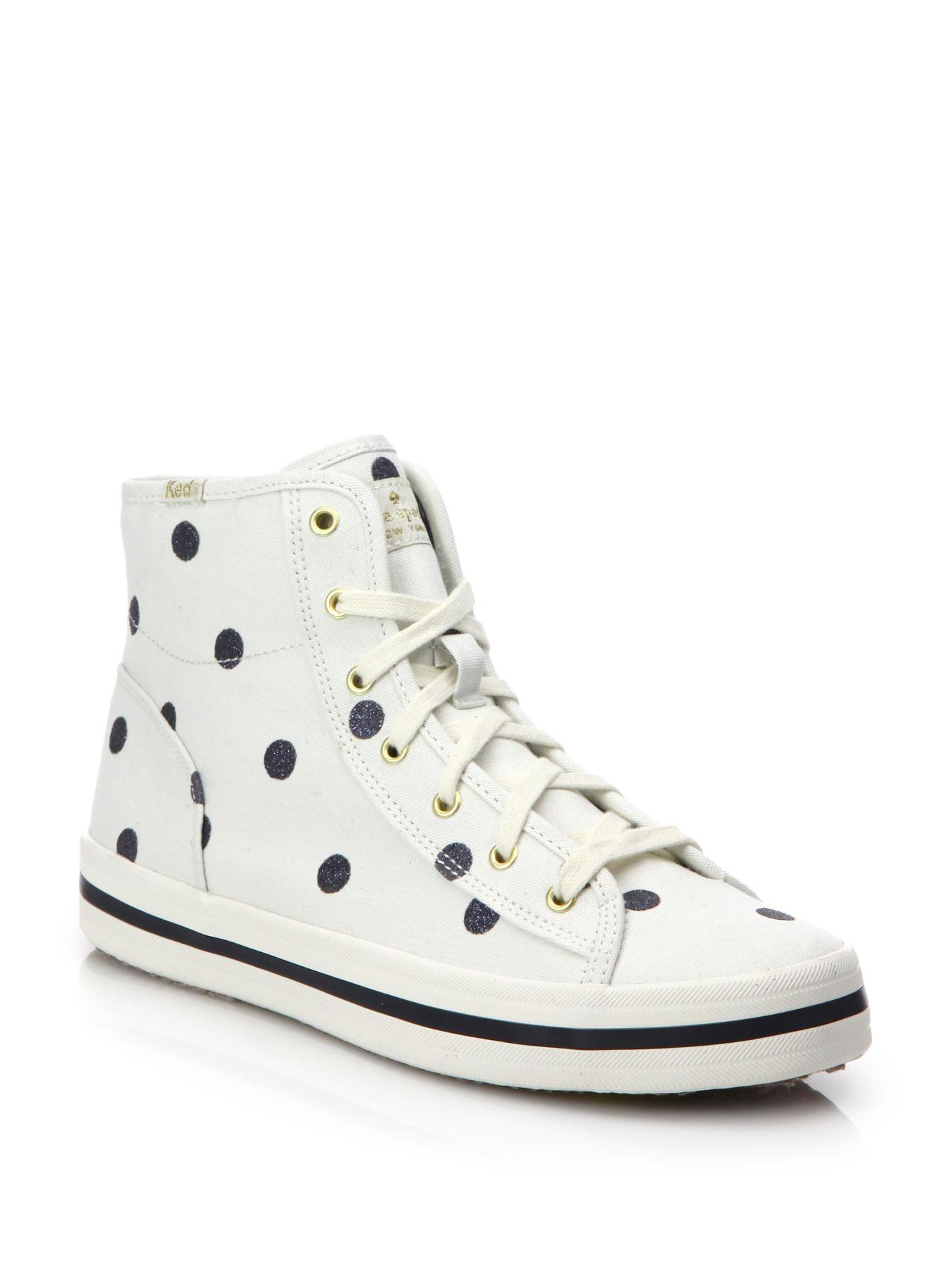 white high top keds