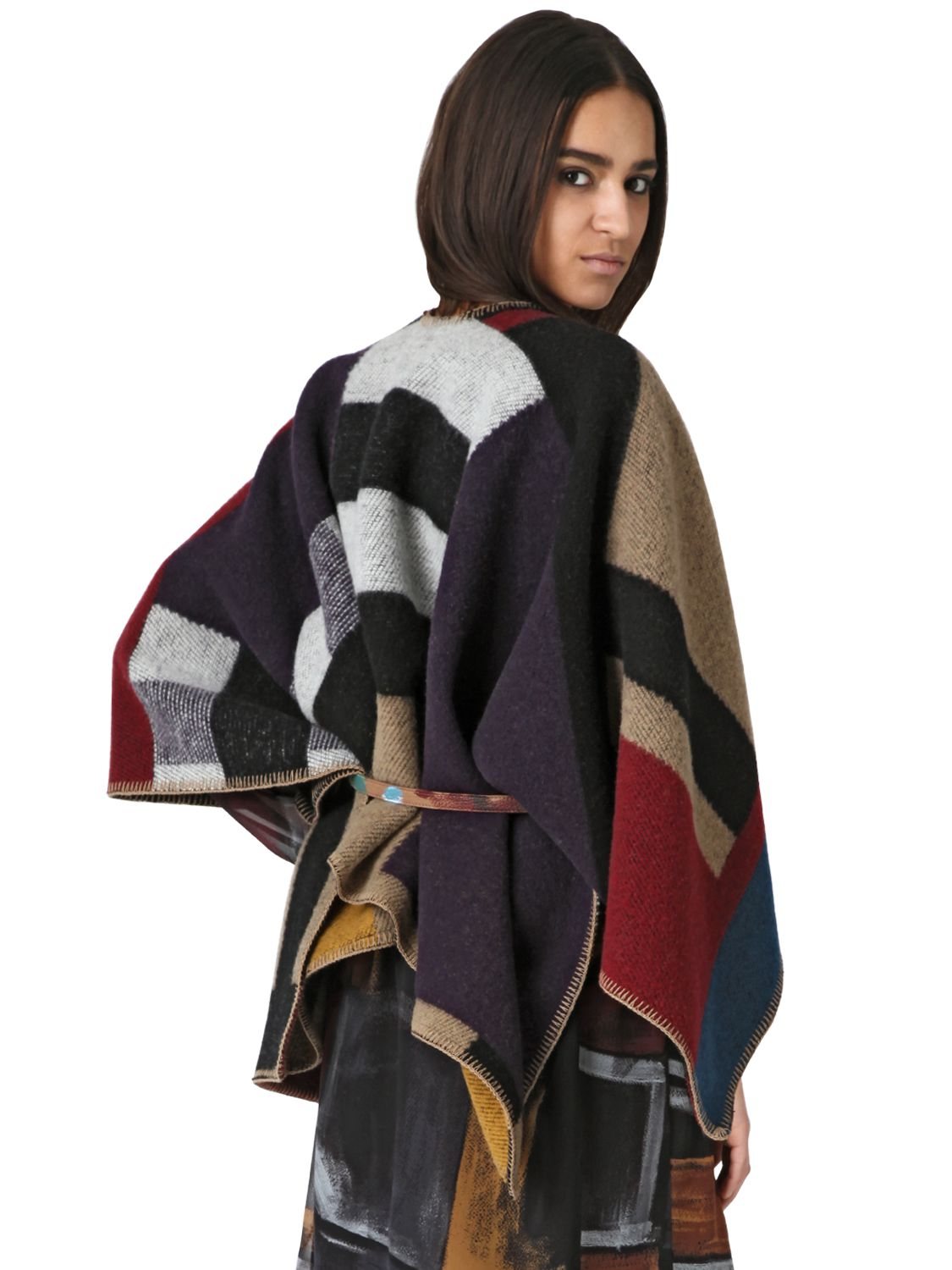 burberry blanket shawl