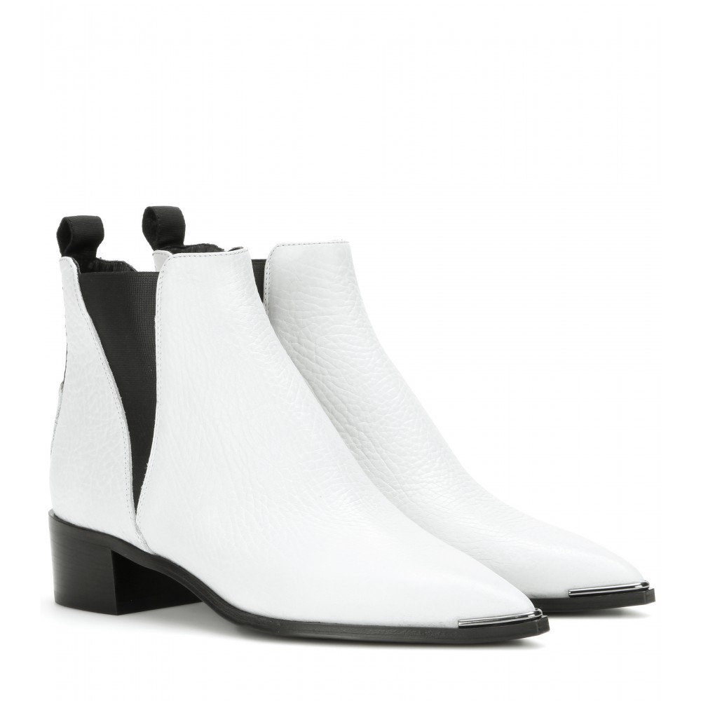 Acne Studios Jensen Leather Ankle Boots 
