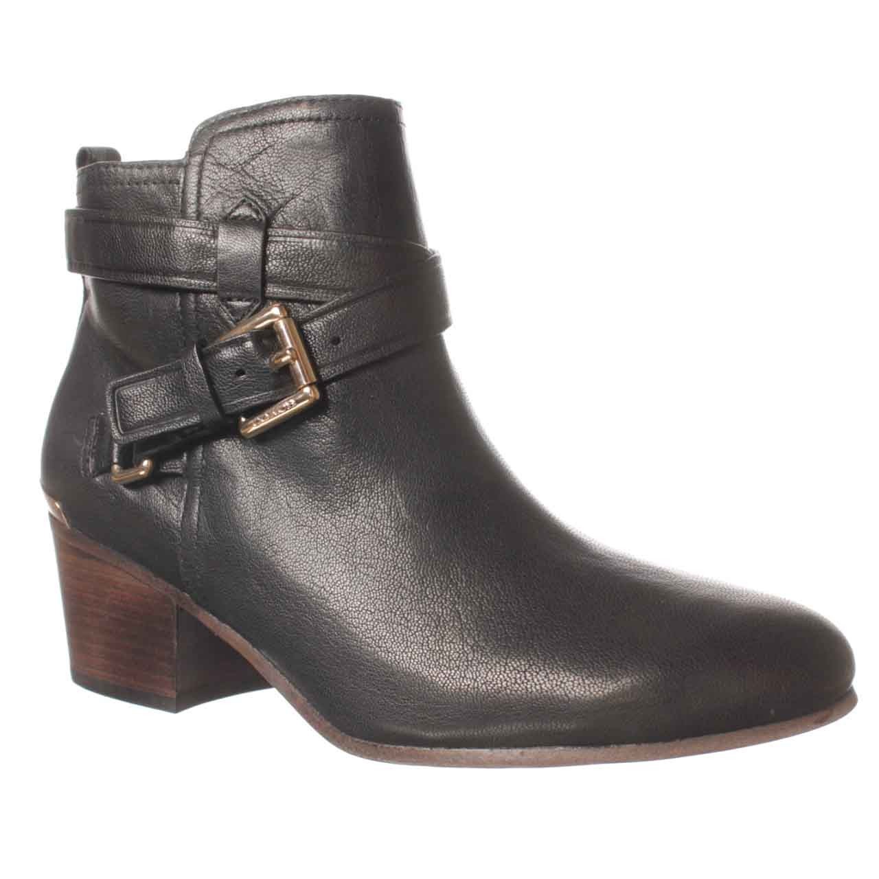 coach boots coach pauline ankle boot in black lyst coach boots coach pauline ankle boot in black lyst