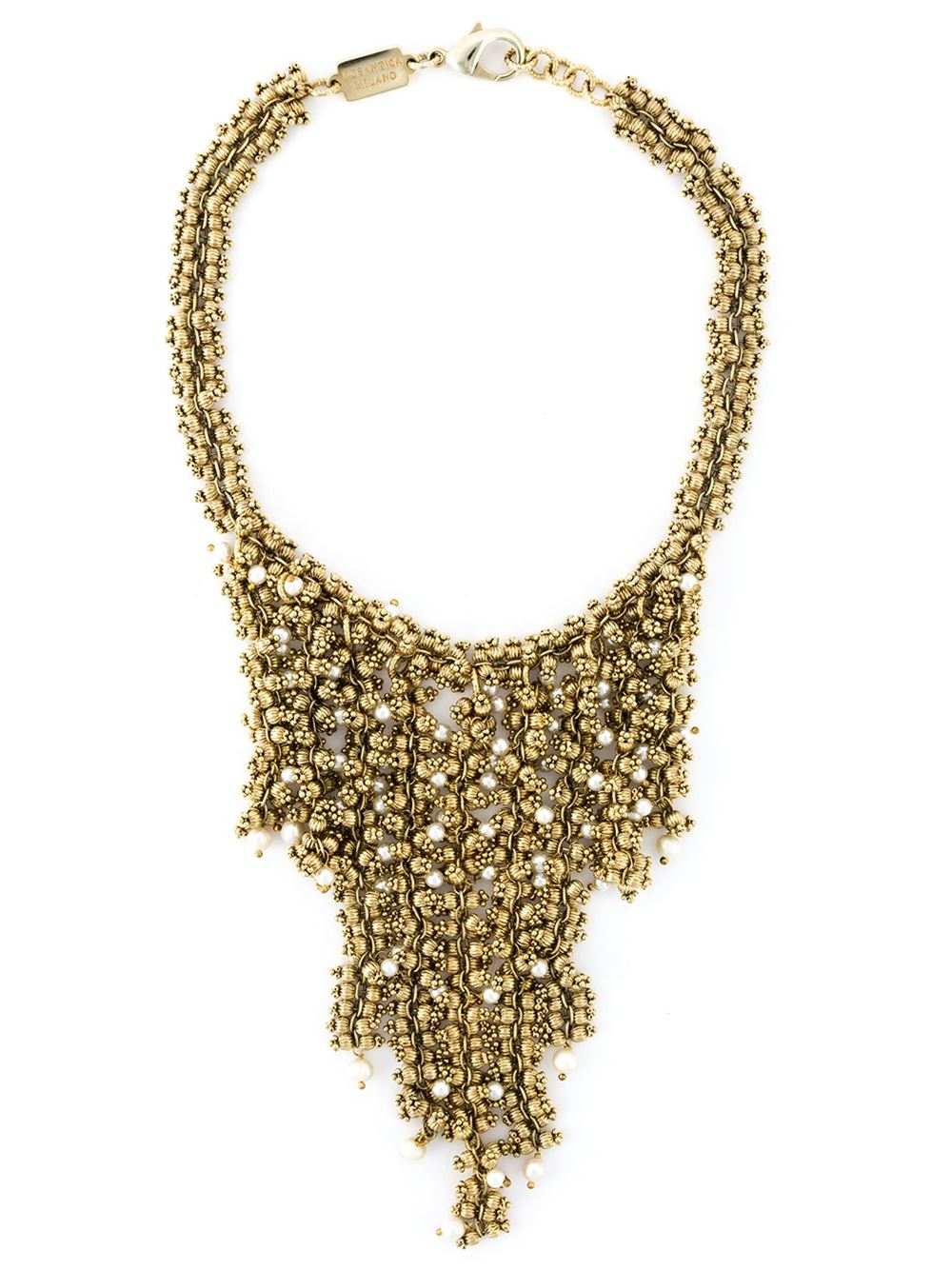 Rosantica Cascading Bead Necklace in Gold (metallic) | Lyst