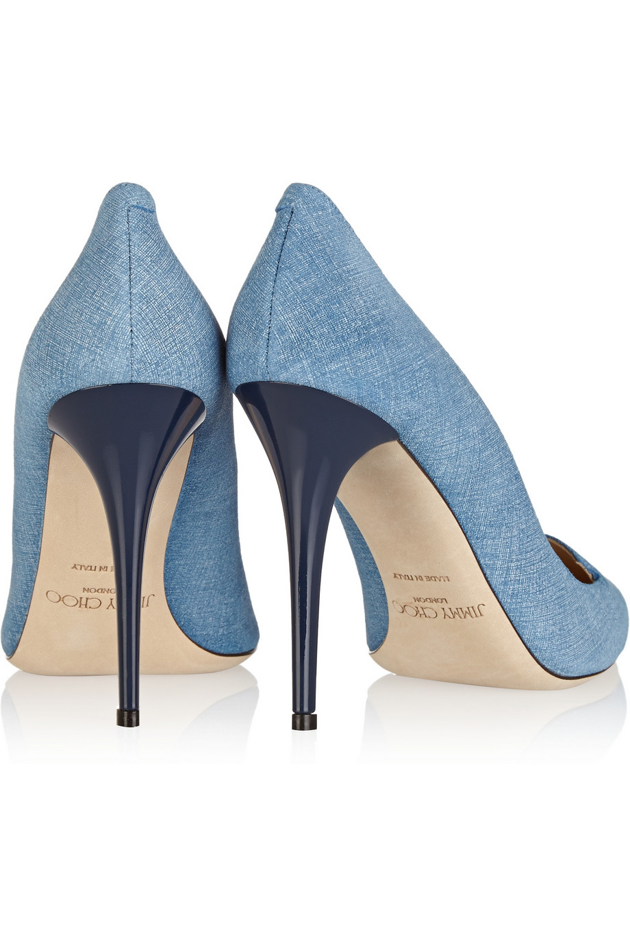 jimmy choo denim pump