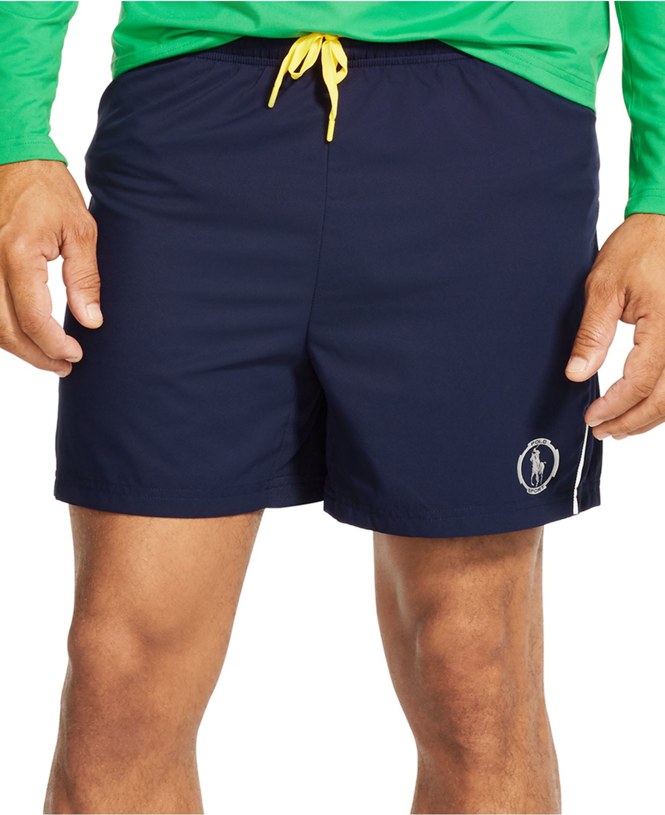 polo sport shorts grey