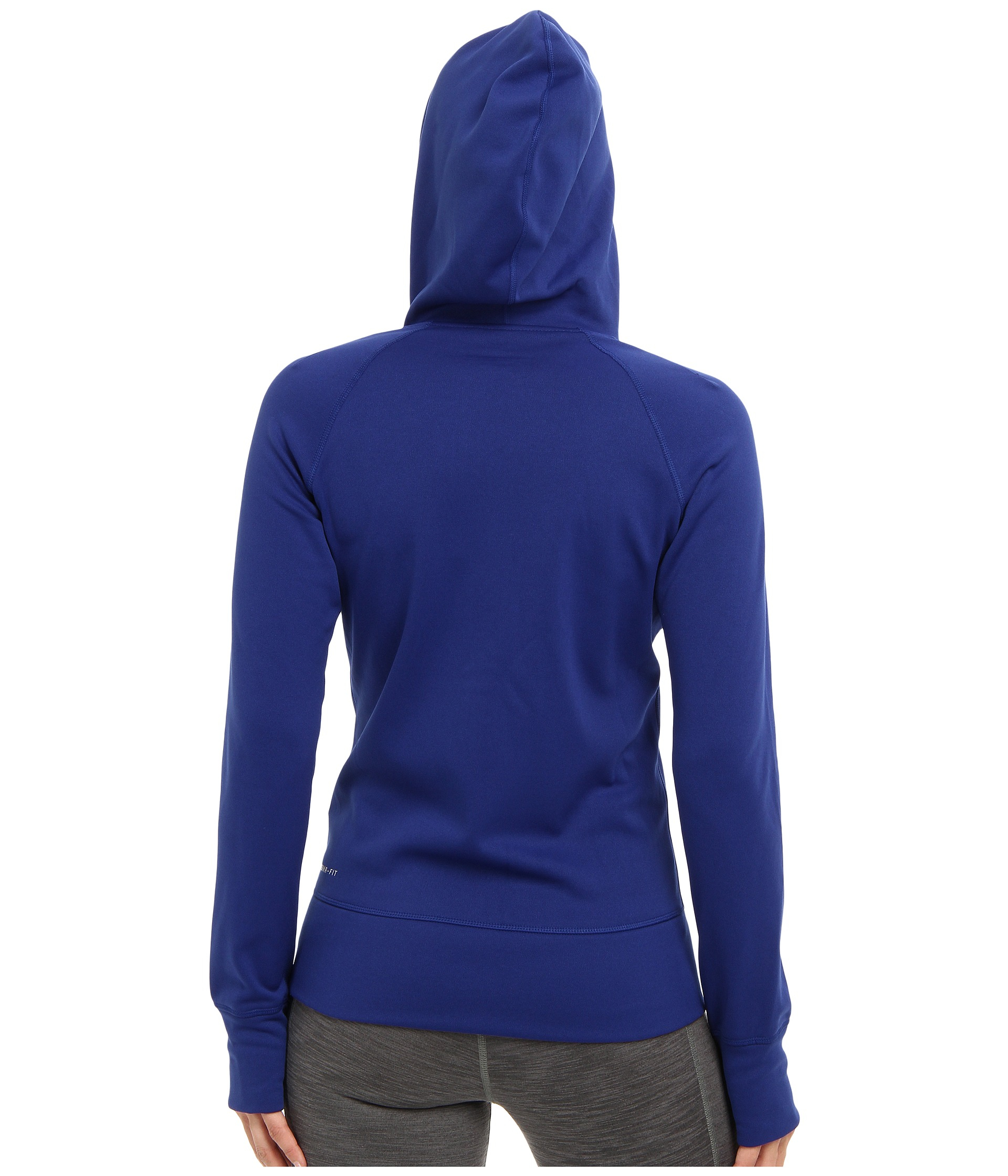 Nike All Time Full Zip Hoodie in Blue | Lyst
