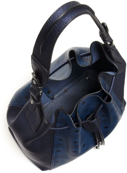 Mcm Bloomingdale's Exclusive Medium Visetos Drawstring ...