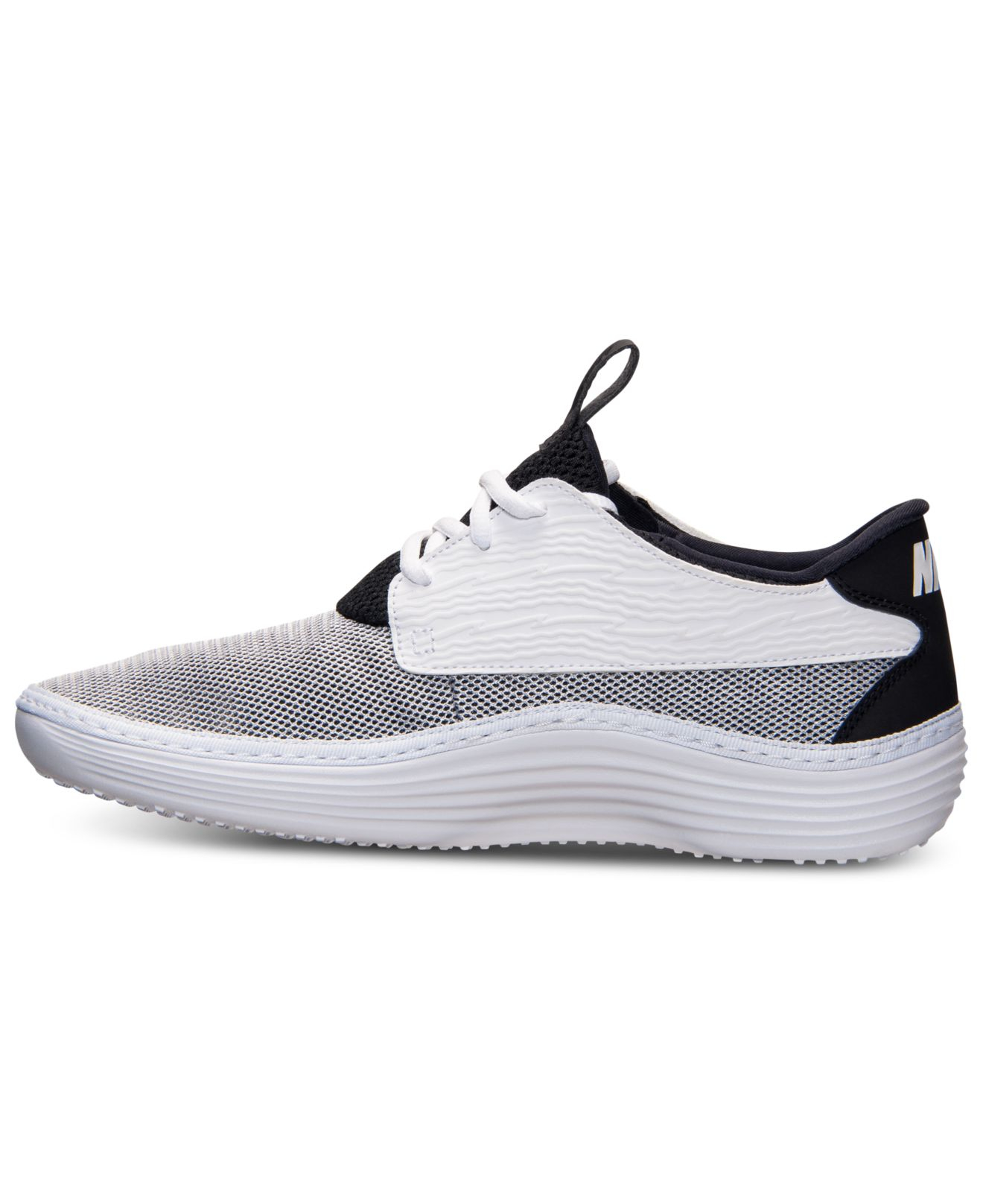 nike solarsoft moccasin Rood