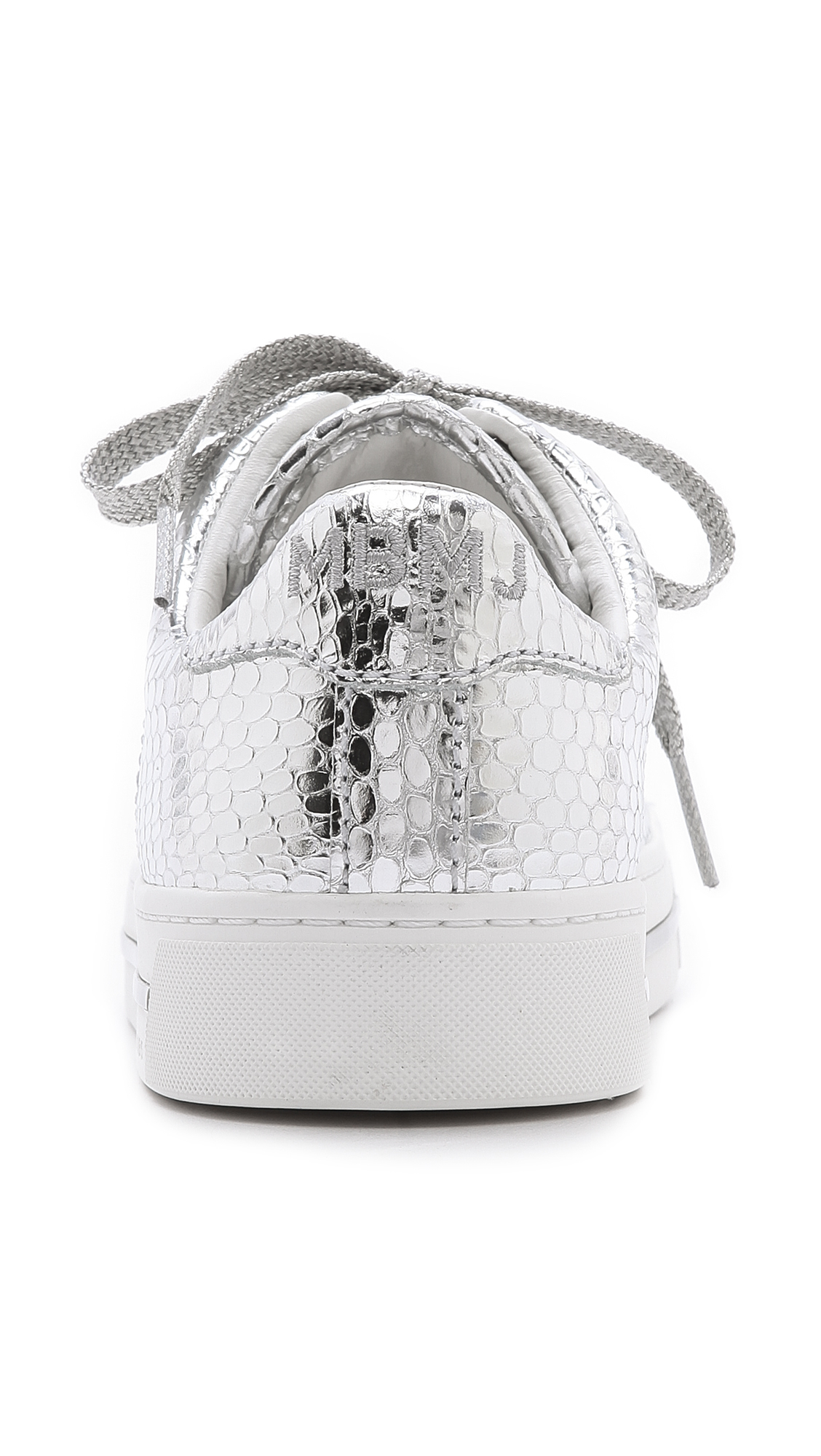 marc jacobs silver sneakers