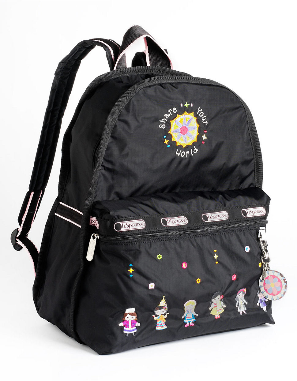 Lesportsac Plus Disneyâ Its A Small World Collection Basic Backpack in Black | Lyst