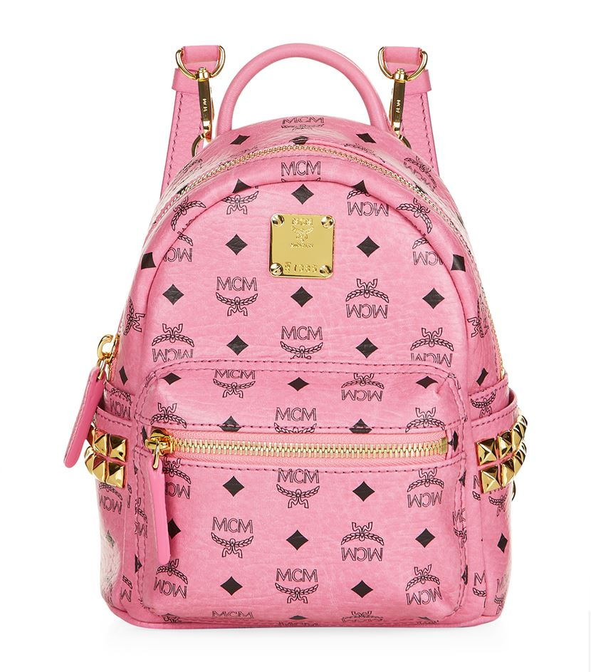 MCM Bebe Boo Backpack in Light Pink (Pink) - Lyst