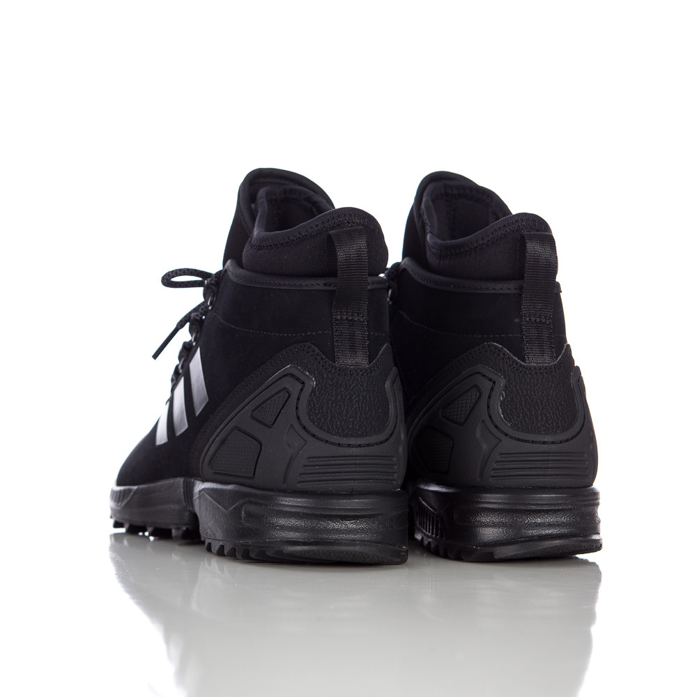 adidas Zx Flux Winter Leather Boot In Core Black for Men | Lyst