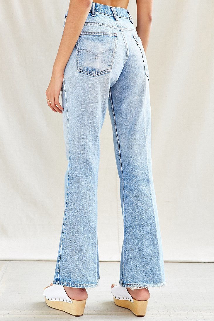 Urban Renewal Vintage Levi's '70s Flare Jean in Blue | Lyst