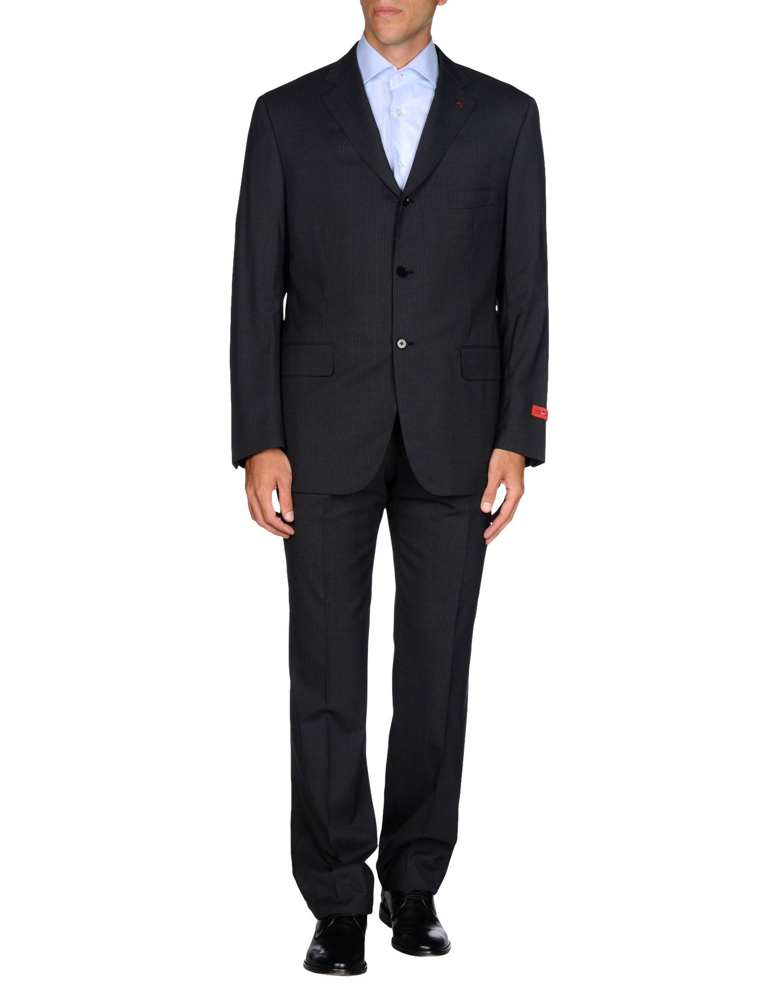 Isaia Suit in Black for Men - Lyst