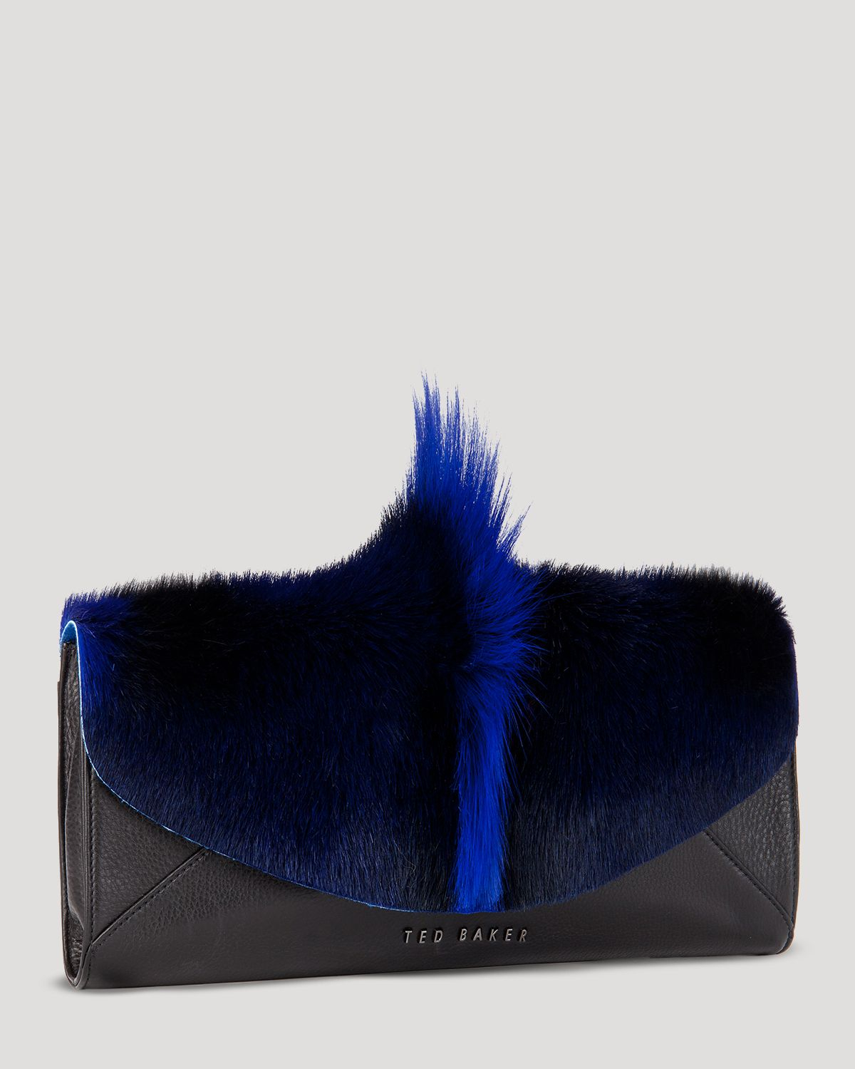 ted baker blue clutch bag