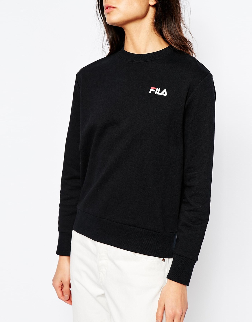 black fila jumper