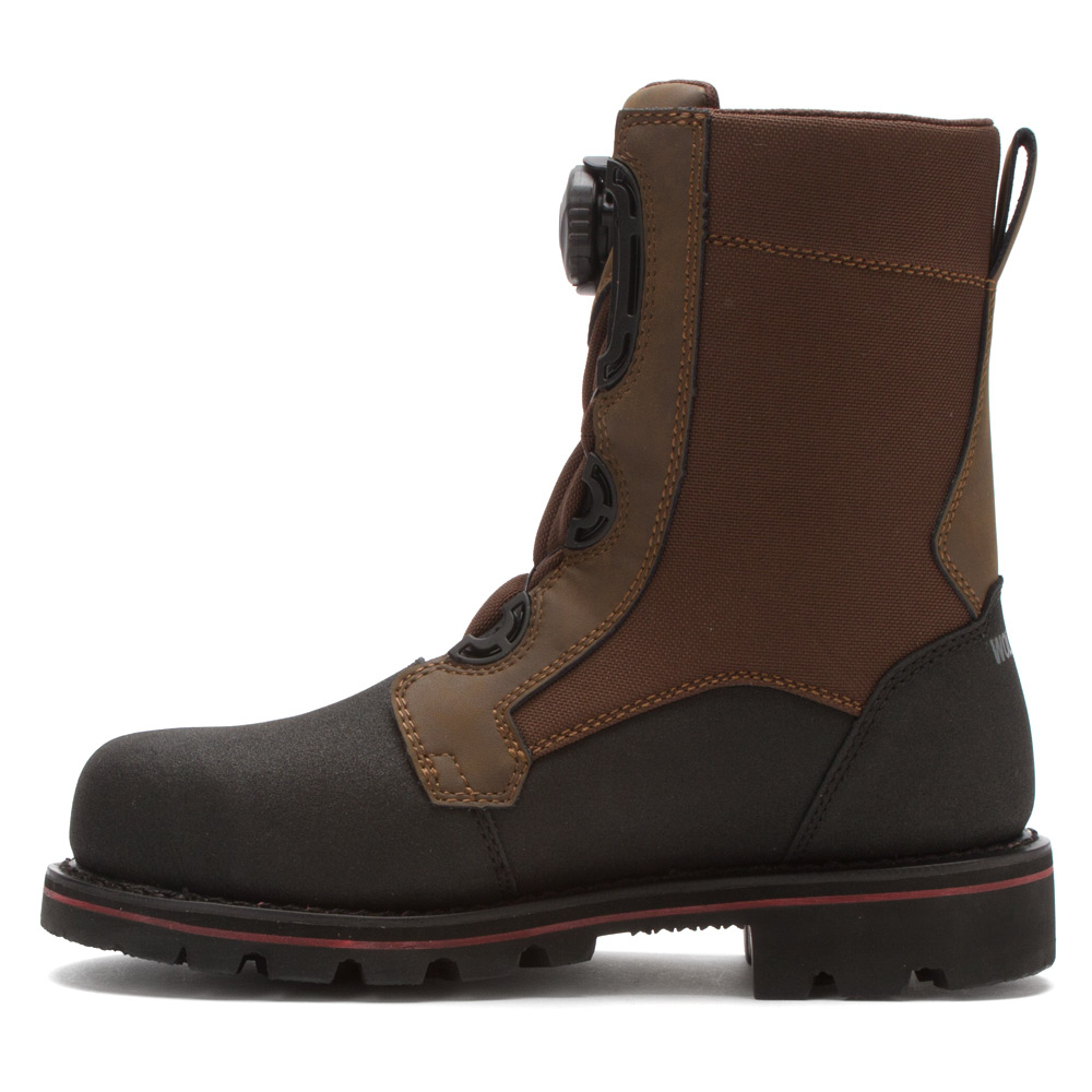 wolverine boots with boa lacing system