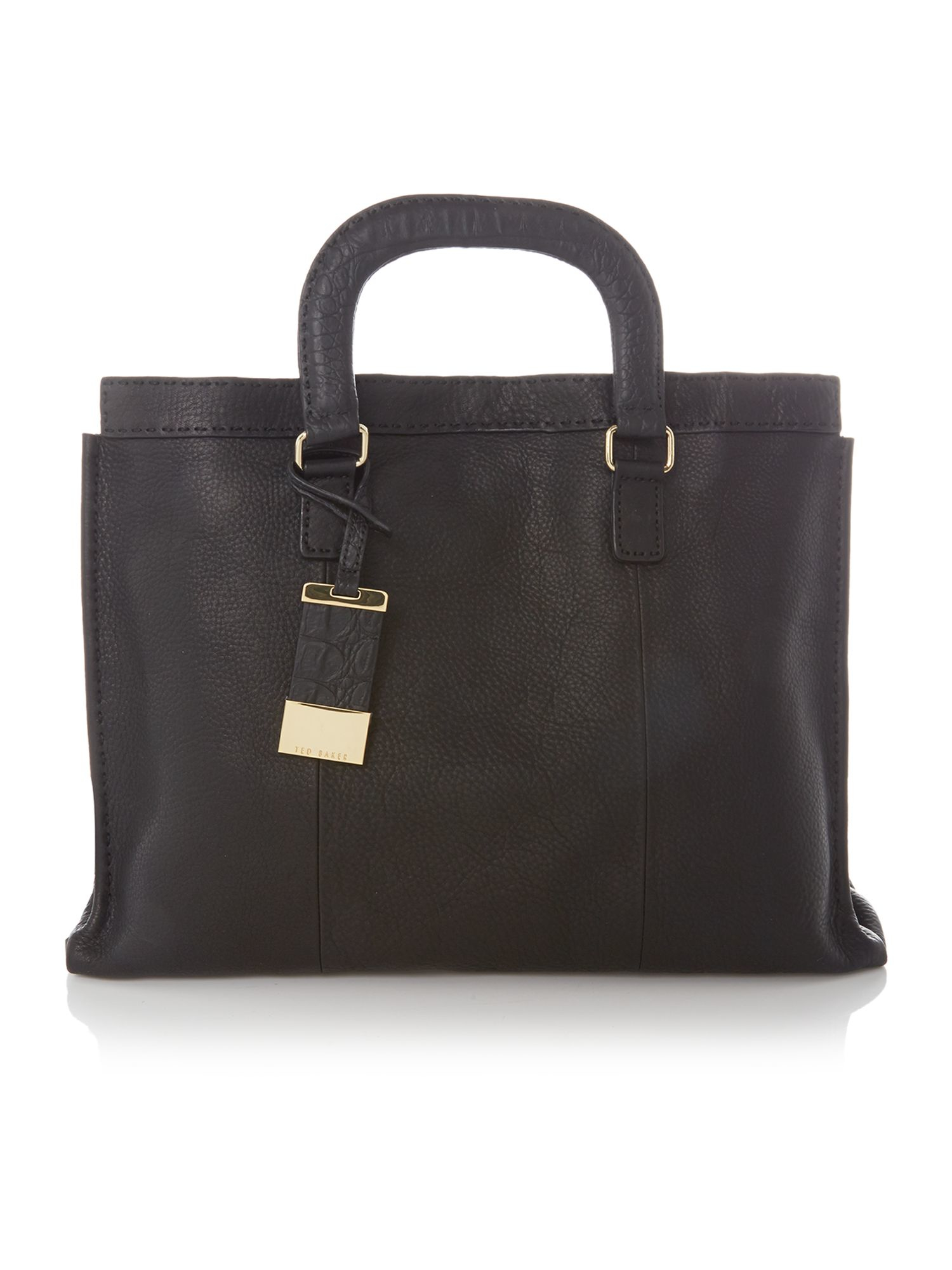 Ted baker Gaitier Black Large Tote Bag in Black Lyst