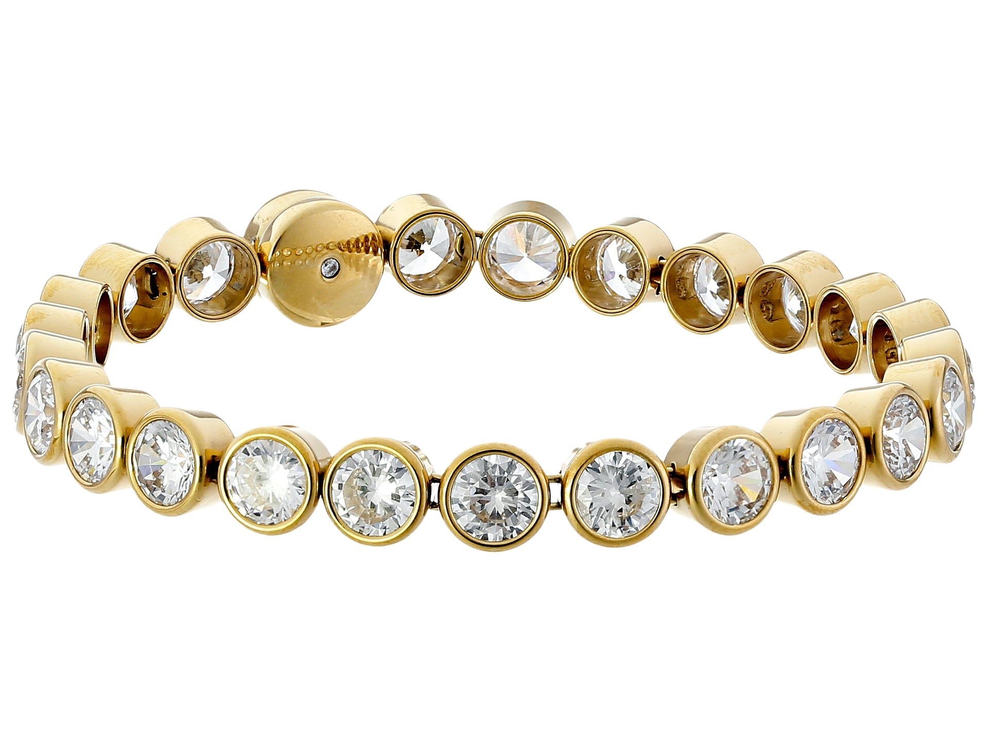 Michael Kors Park Avenue Glam Bracelet - Tennis Bracelet in Metallic | Lyst
