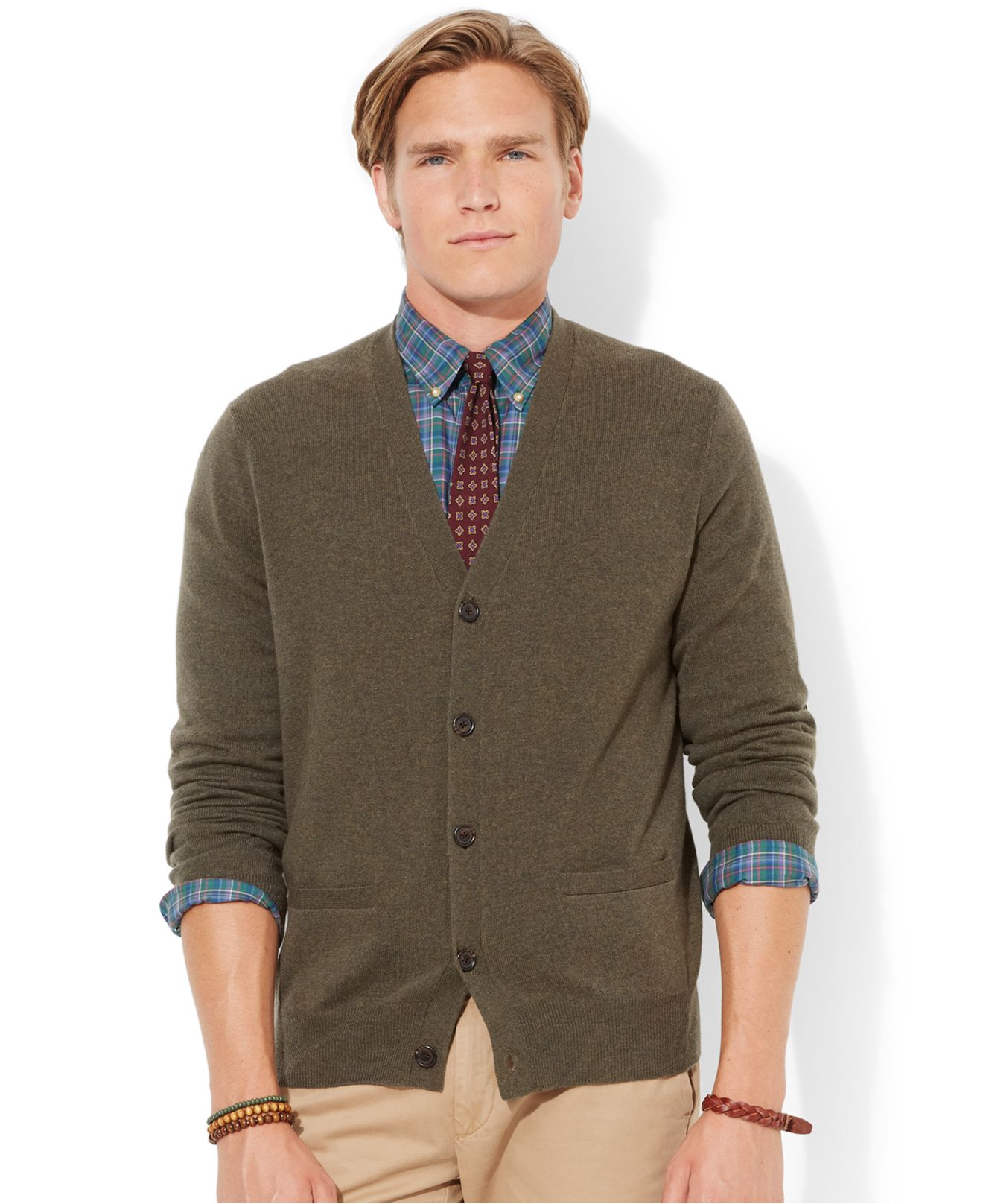 ralph lauren v neck cardigan