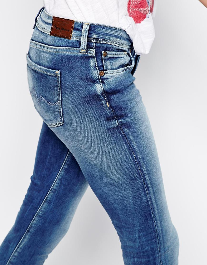 pepe jeans low waist straight leg