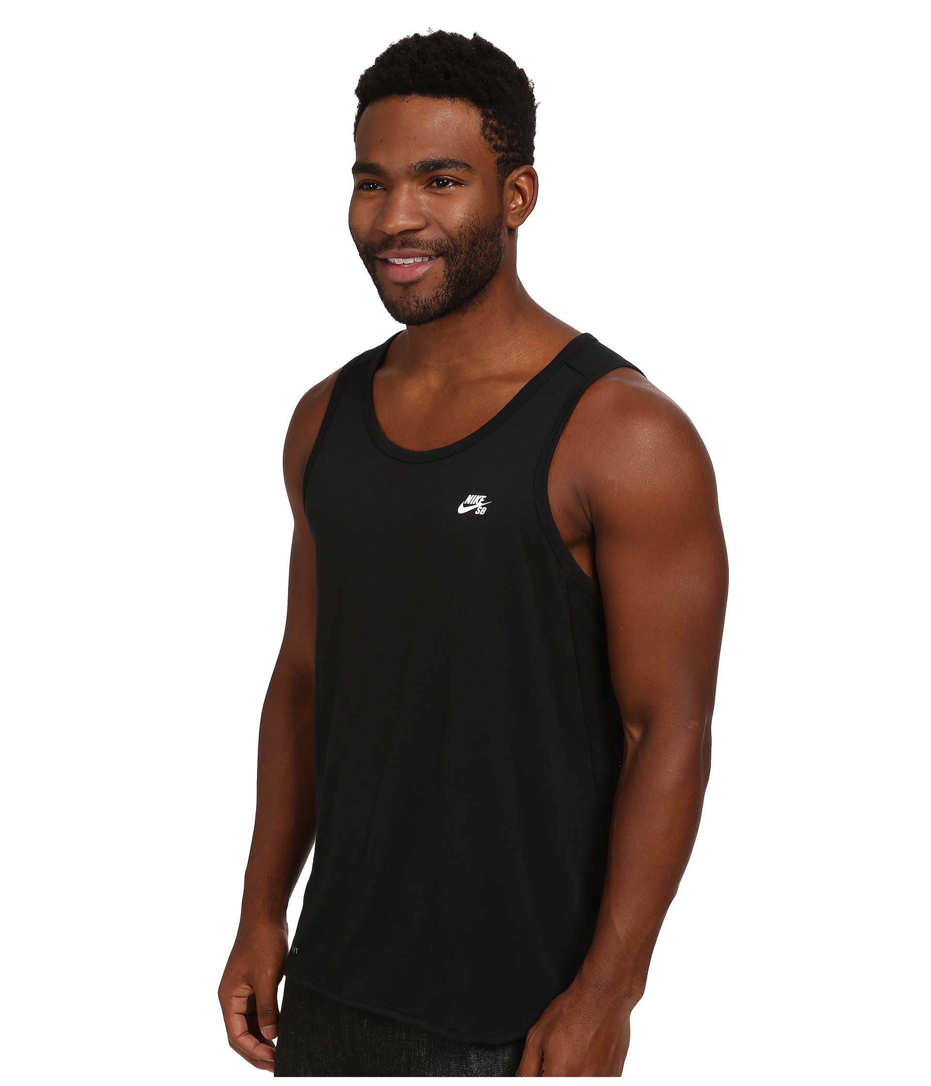 Nike Sb Skyline Dri-fit Tank in Black for Men | Lyst