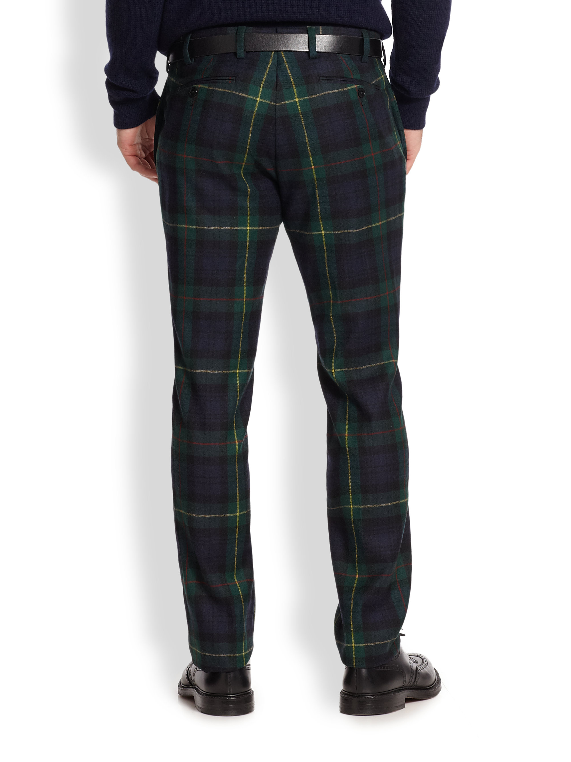 Polo Ralph Lauren Slim-fit Tartan Newport Pants for Men | Lyst