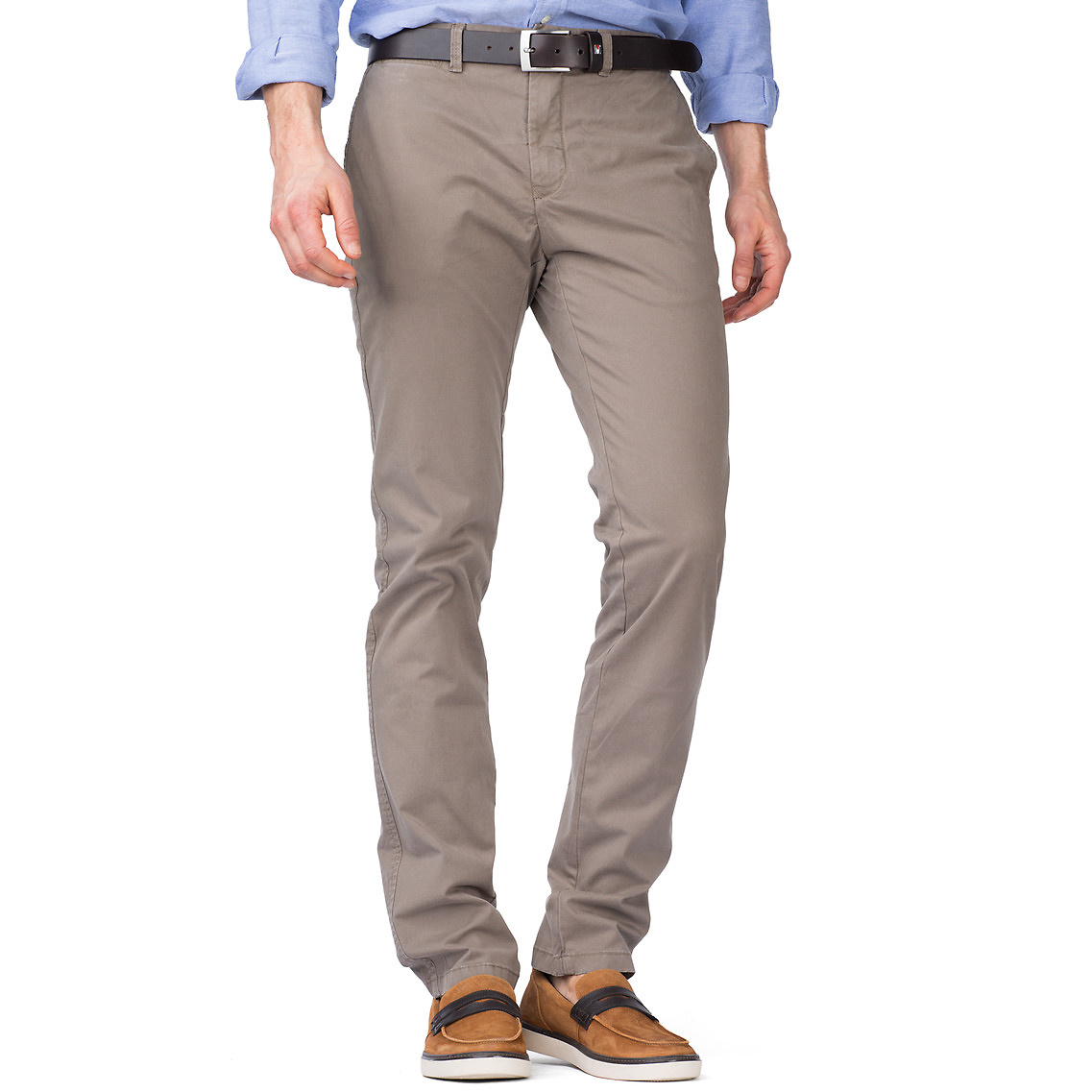 Repeler preocupación asesino Tommy Hilfiger Hudson Chino in Walnut (Brown) for Men - Lyst