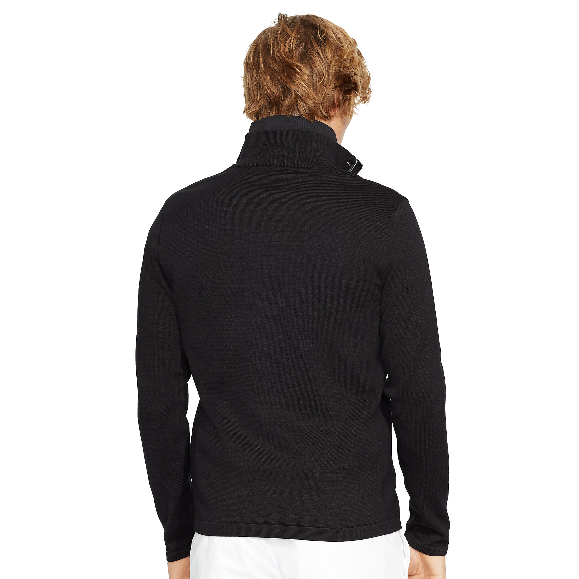 ralph lauren cotton blend windbreaker