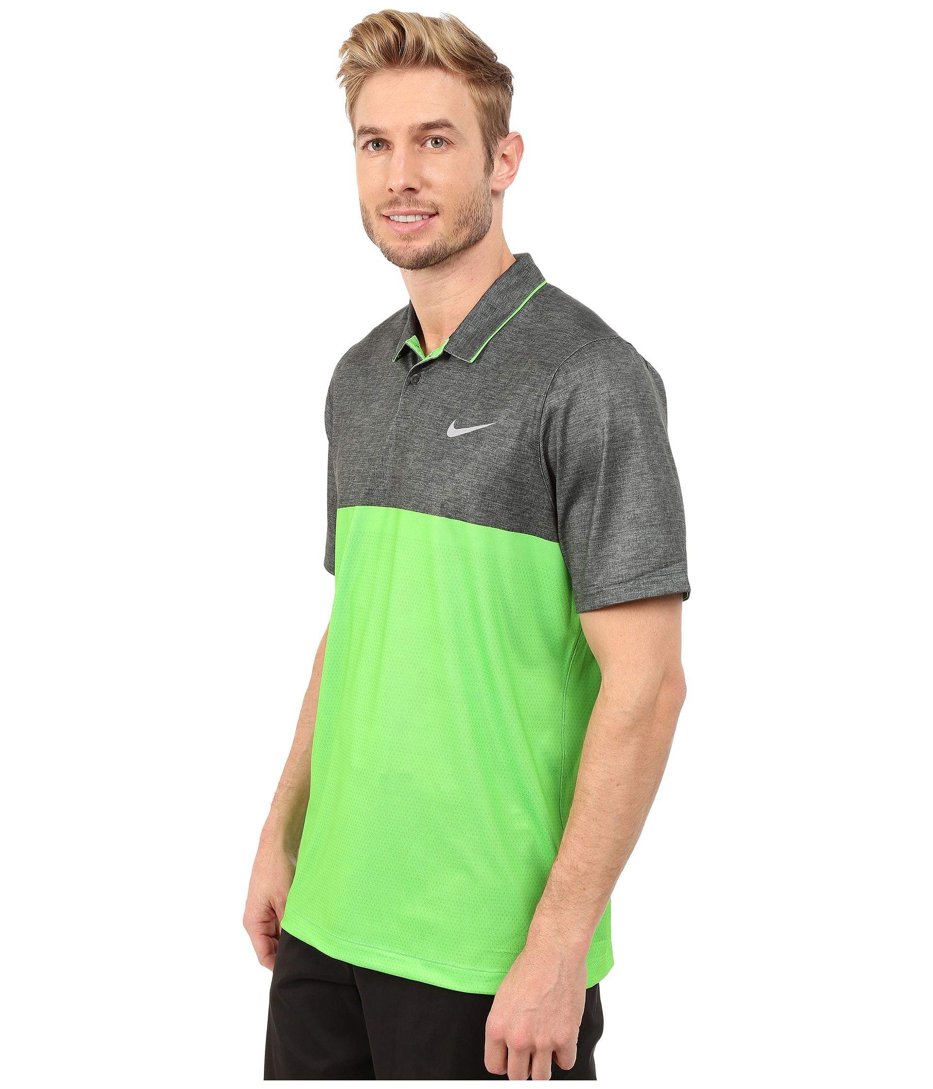 Nike Momentum Camo Polo in Green for Men - Lyst