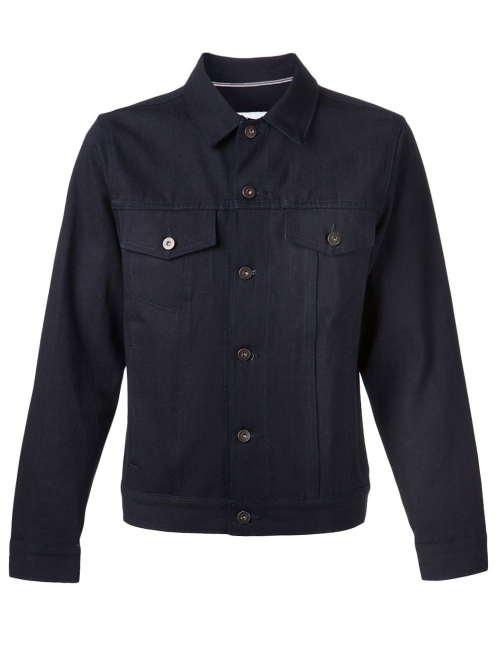Tellason Denim Jacket in Black for Men 