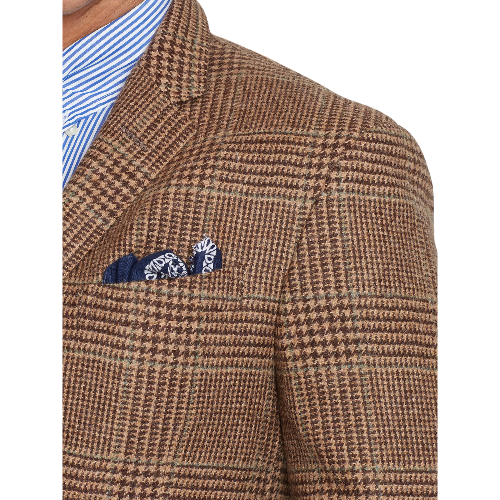 Ralph Lauren Polo Glen Plaid Sport Coat in Brown for Men | Lyst
