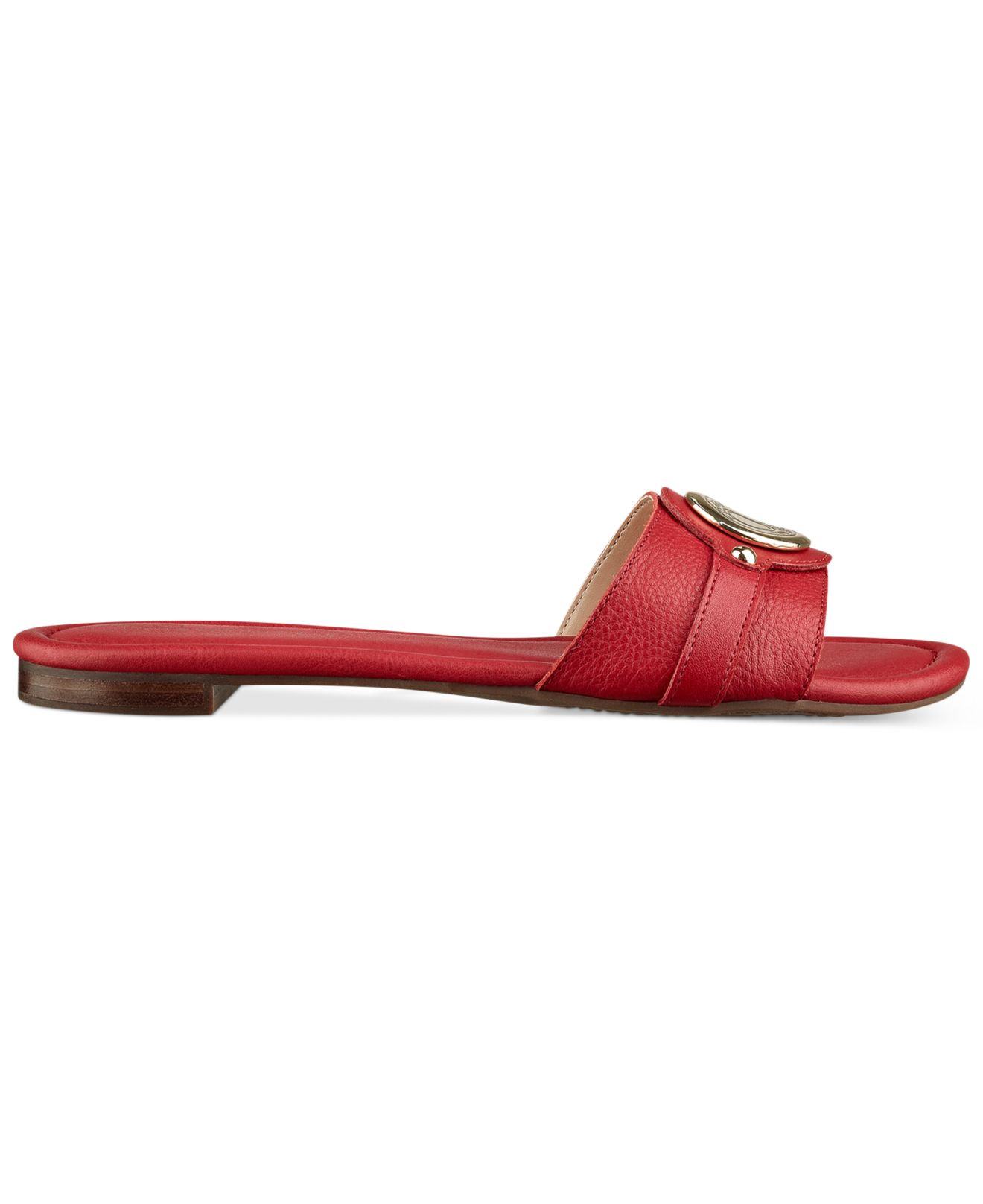 Tommy Hilfiger Women'S Icela Slide Sandals in Red - Lyst