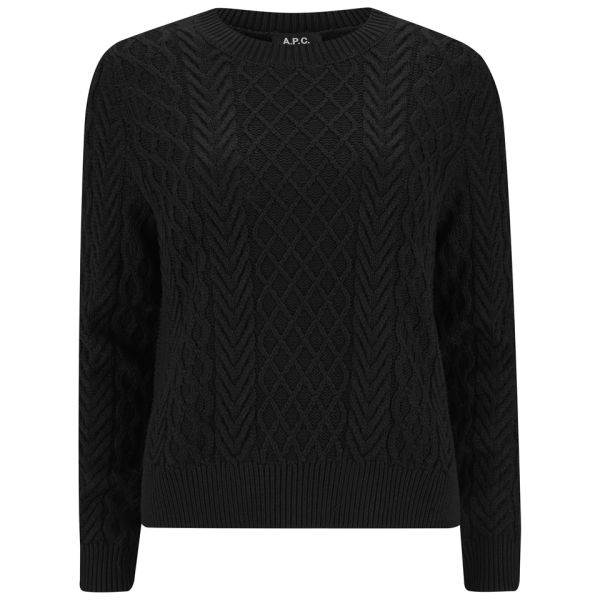black cotton jumper womens