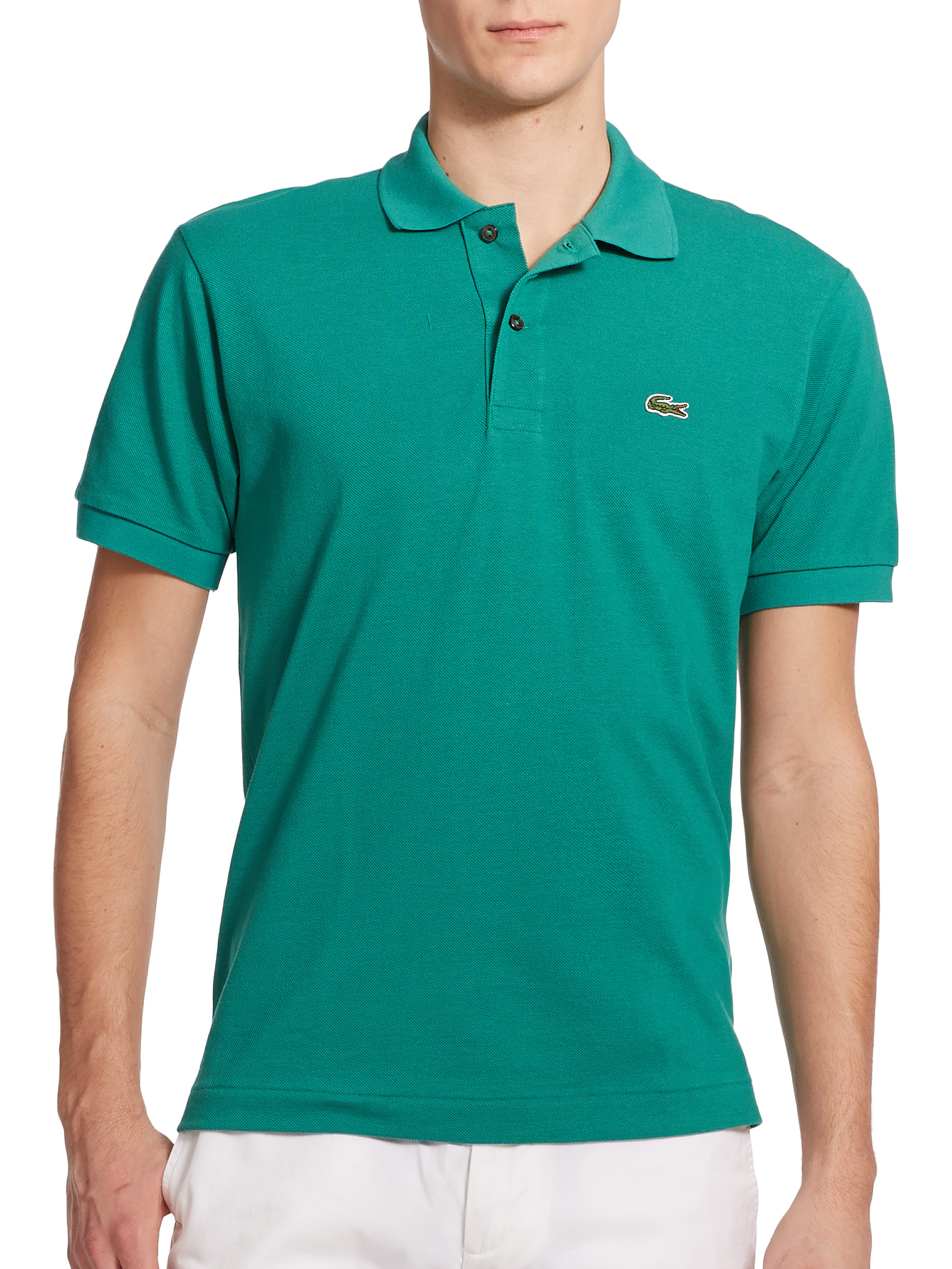 lacoste polo tops