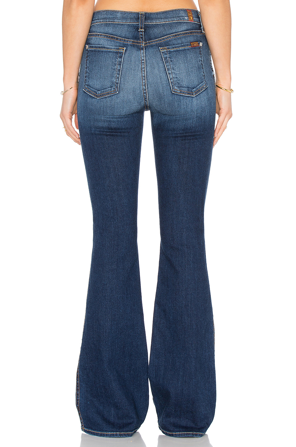 7 for all mankind high waist vintage bootcut
