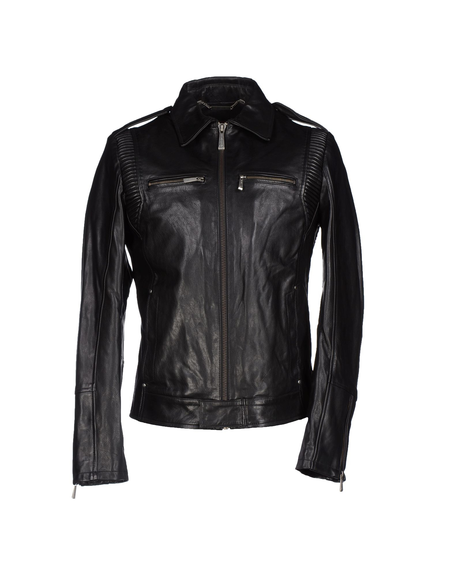 Just Cavalli Leather Jacket Sport Just Cavalli Men's 100% Leather