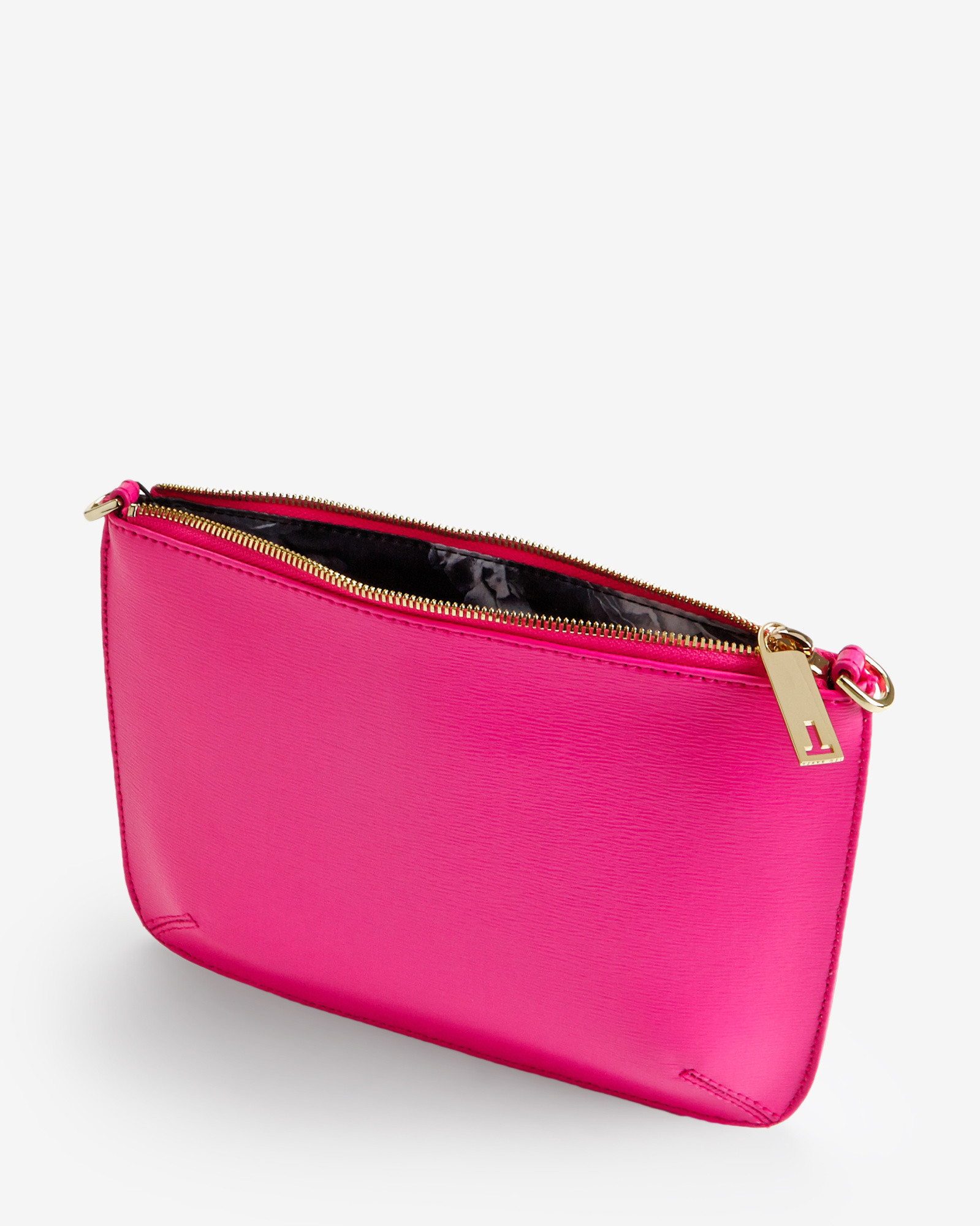 Lyst Ted Baker Crosshatch Clutch Bag In Pink Gallery