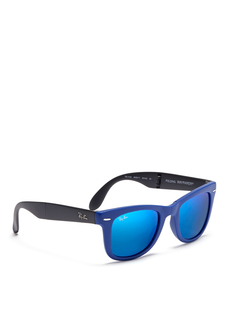 ray ban sunglasses blue tint