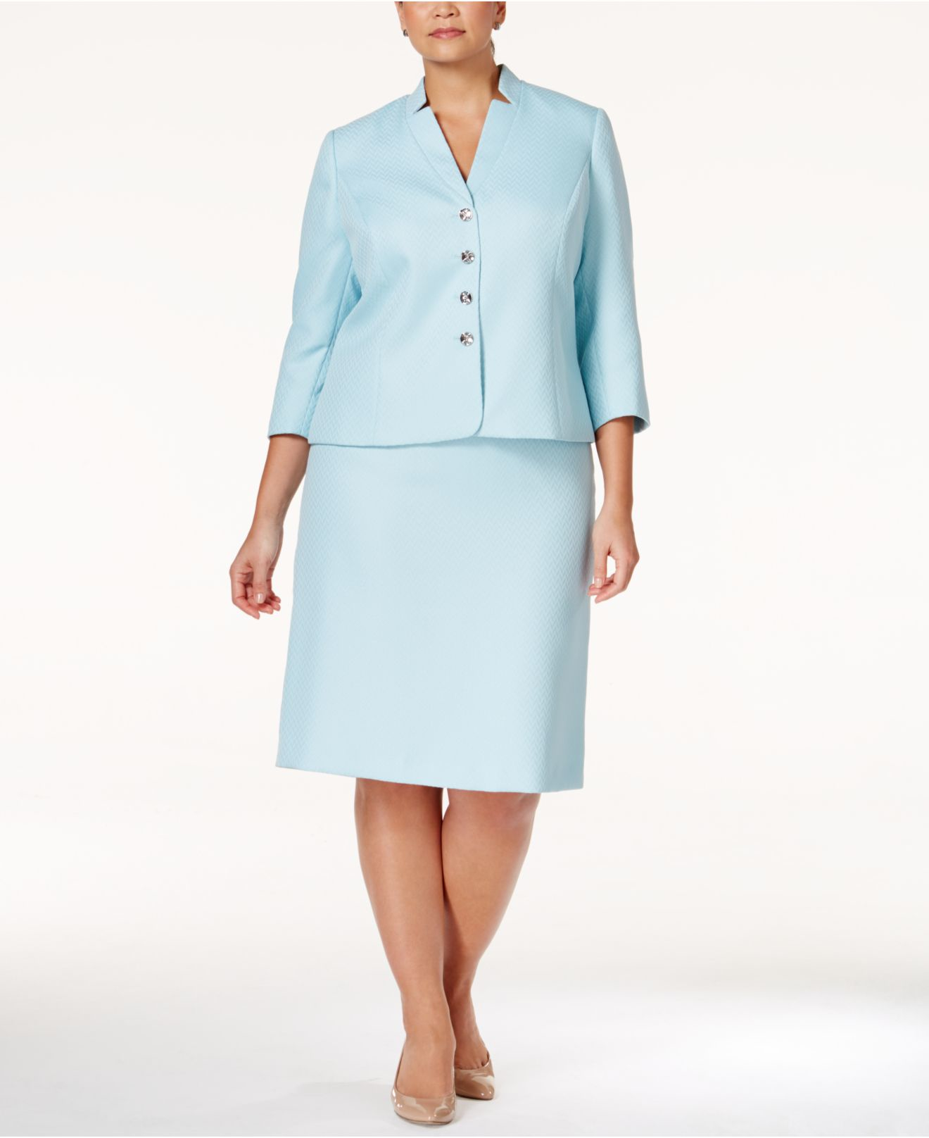 light blue skirt plus size