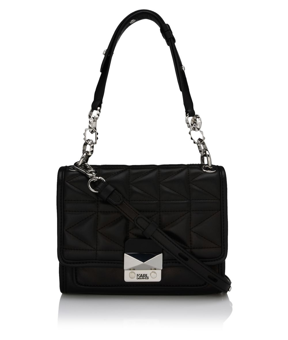 Karl Lagerfeld K/kuilted Mini Handbag in Black - Lyst