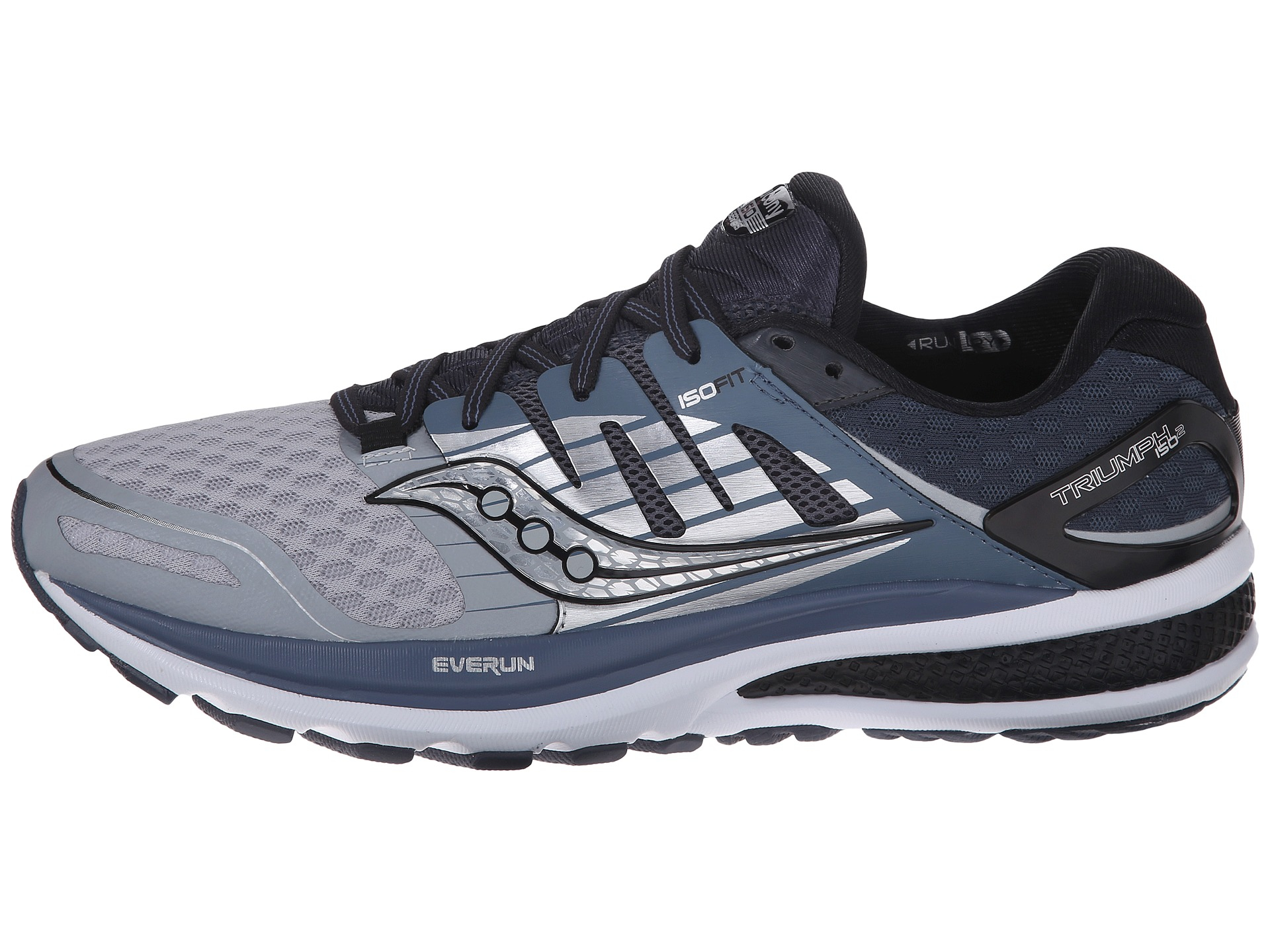 Saucony Synthetic Triumph Iso 2 in Grey 