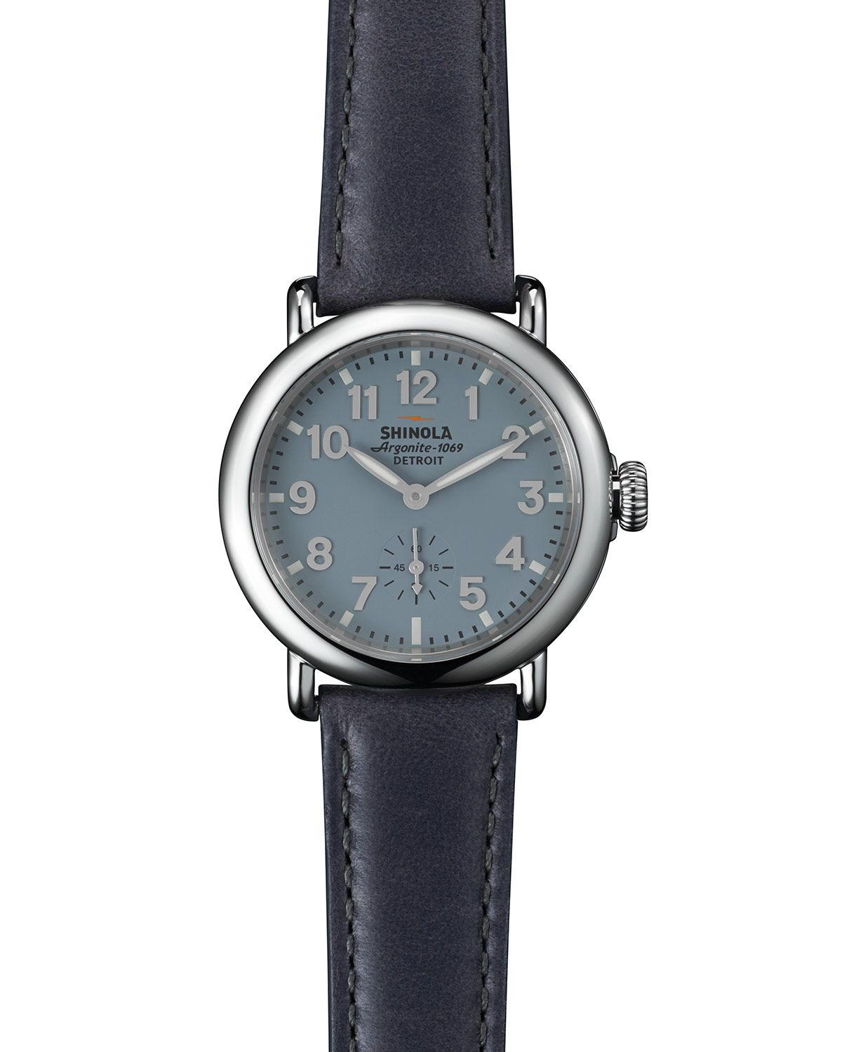 blue shinola watch