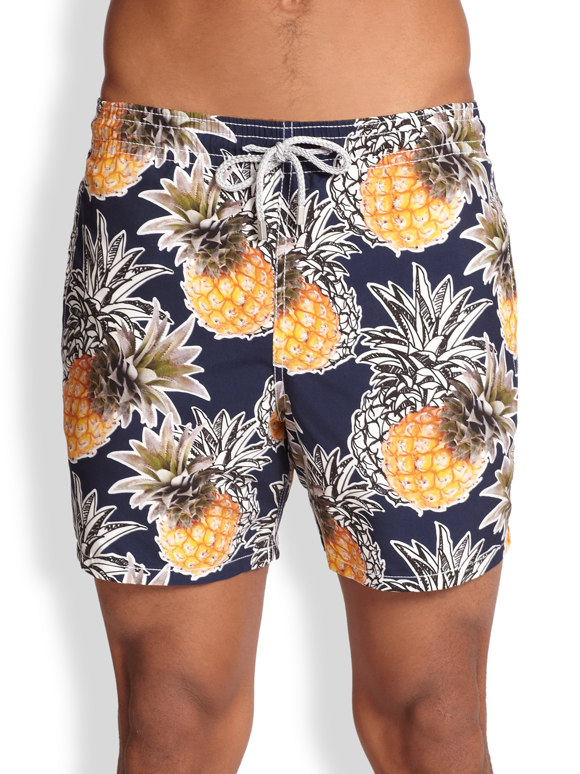 pineapple swimming trunks