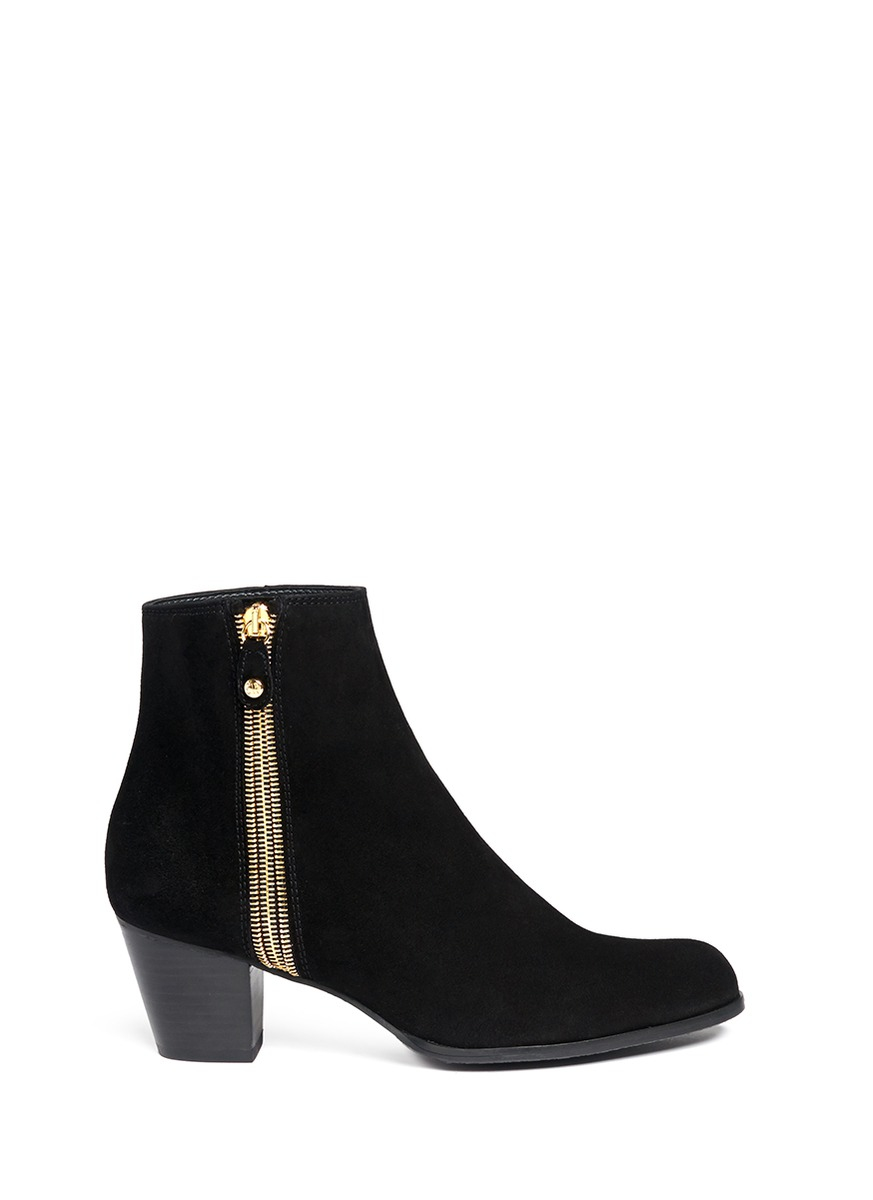 stuart weitzman ankle boots stuart weitzman zipzipzip suede zip up ankle boots in stuart weitzman ankle boots stuart weitzman zipzipzip suede zip up ankle boots in